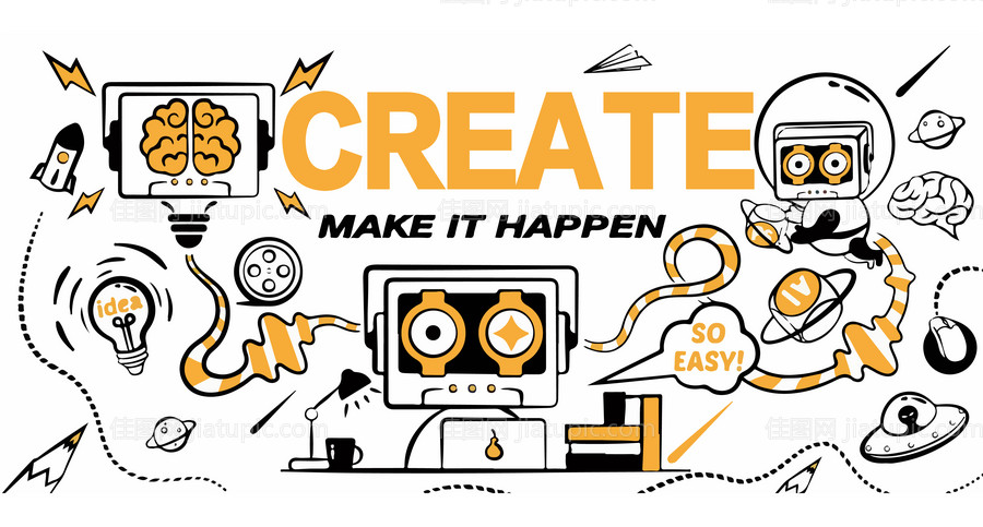 国际校园涂鸦墙-源文件