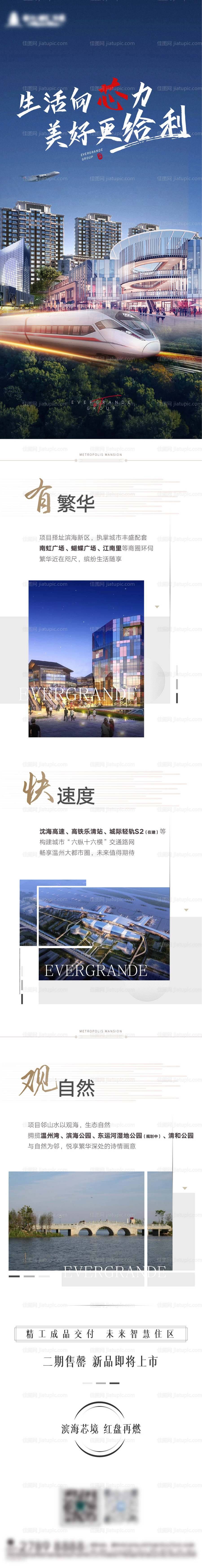 地产价值点海报长图-源文件