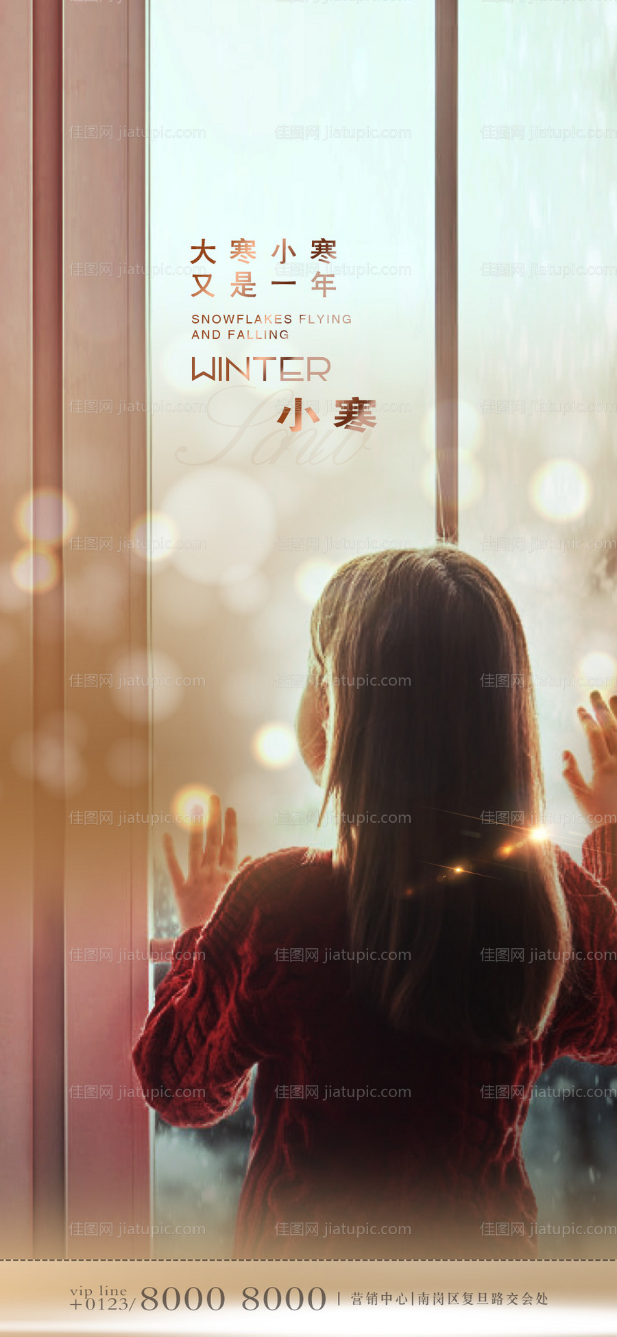 小寒大寒海报-源文件