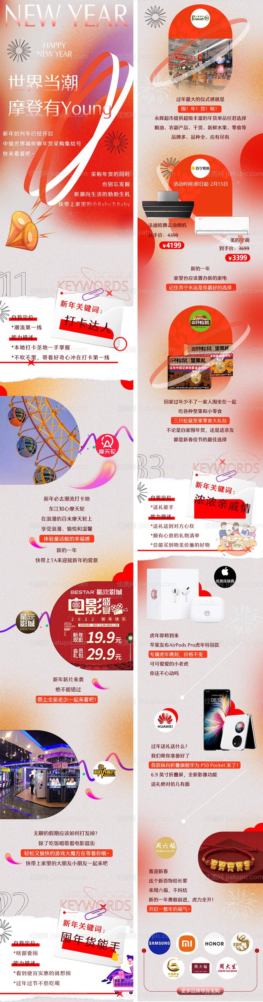 潮流摩登推文长图-源文件